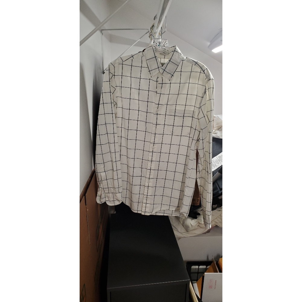 J.Crew Window Pane Shirt NWOT